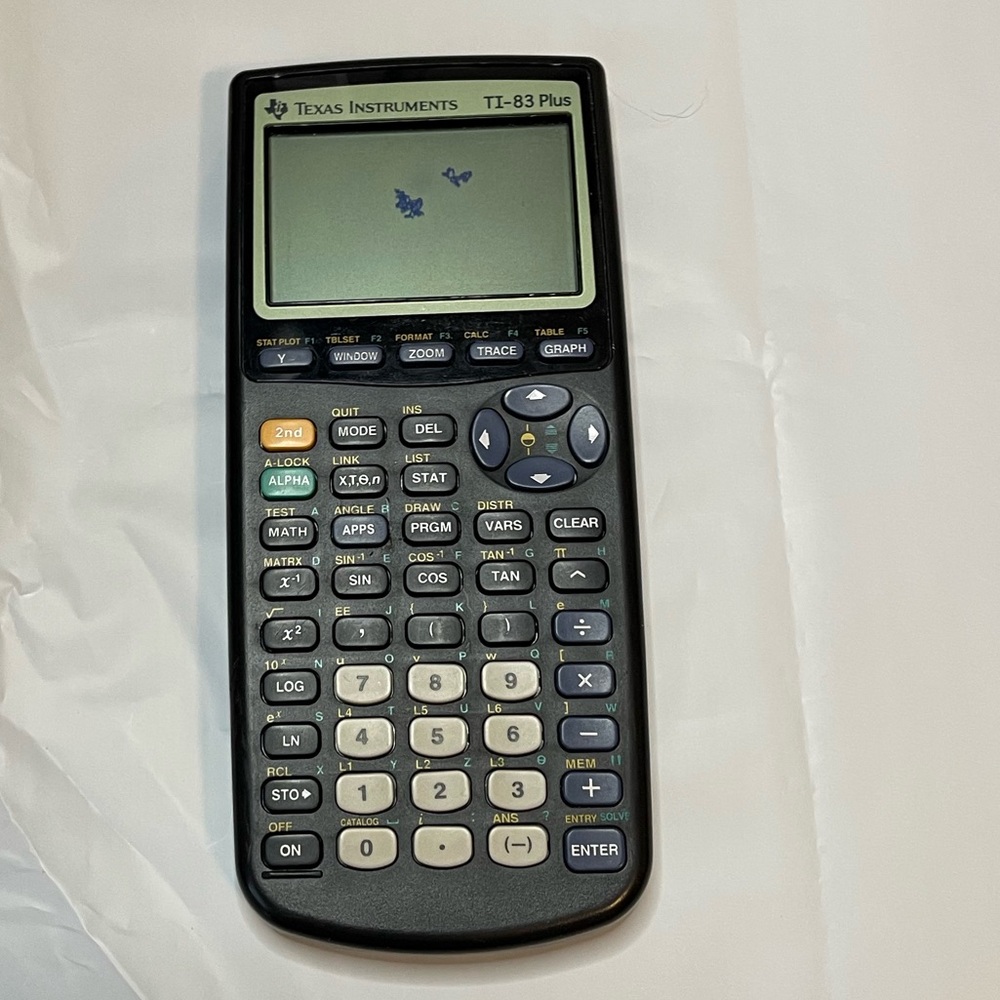Texas Instruments TI 83 Plus Graphing Calculator